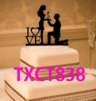 Décorations de gâteaux Mr. et Mme pour mariage, Saint-Valentin, Noël, Pâques, Fête des Pères, décorations de cupcakes en acrylique écologiques, chiffres de 0 à 9