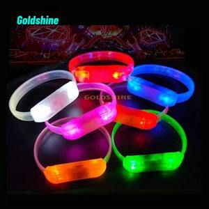 Aanpasbare Gekleurde Plastic Led Festival Polsba Lichtgevende Evenement Armbanden Voor Mannen Vrouwen Mexicaanse Heren Gezangen Promotieartikel - Product Image 4