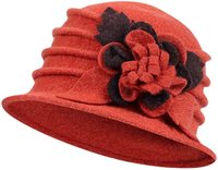 Lamaxc3632-chapeau d'hiver en laine pour hommes et femmes, nouveau, à bords larges d'église, en feutre, Fedora, Panama