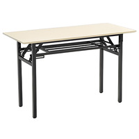 Table de formation pliante moderne avec plateau en MDF, bureau de réunion peu encombrant pour le bureau, tailles personnalisées, Uetco