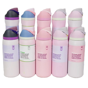 Oferta Especial: Botella <span class=keywords><strong>de</strong></span> Agua <span class=keywords><strong>de</strong></span> Acero Inoxidable con Aislamiento al Vacío Owal a Same - Tapa <span class=keywords><strong>de</strong></span> Doble Apertura, Libre <span class=keywords><strong>de</strong></span> BPA, a Prueba <span class=keywords><strong>de</strong></span> Fugas, 32 oz, Compatible con Portavasos <span class=keywords><strong>de</strong></span> Auto - Product Image 4