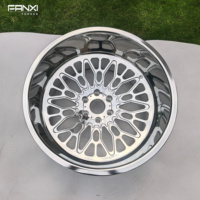 Jantes de camion forgées et polies 20 22 24 26 28 30 pouces avec capuchons flottants concaves 6X5.5 6X6.5 6X135 8x170 8x180 pour GMC FORD CHEVY