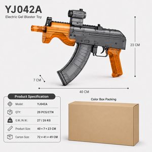 Pistola de Gel Eléctrica de Juguete con Cuerpo de Nylon, Cargador Pre-llenado, Modo Continuo Único para Juego al Aire Libre en EE. UU. y la UE, Venta al por Mayor - Product Image 3