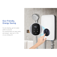 Chauffe-eau électrique instantané sans réservoir intelligent Wifi 220V personnalisé