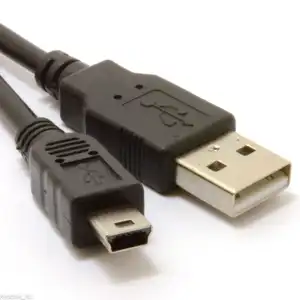 Kustom 50cm 1m 1.8m 3 m 5m USB 2.0 Lead Plug A Plug ke Data V3 Mini kabel USB Power Lead untuk pengisi daya kamera Digital
