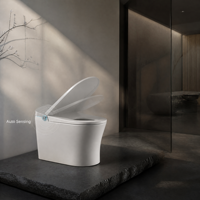 Toilette intelligente M929 avec chasse d'eau intelligente, siège allongé chauffant, chasse d'eau automatique des fesses, double chasse, drainage en P/S