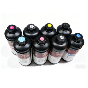 Encre d'impression UV Sublicool à haute adhérence 1000ML, durcissement LED pour l'impression sur verre, métal, plastique, acrylique - Product Image 2