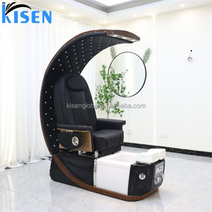 Fauteuil de pédicure de luxe Kisen, moderne et professionnel, avec dossier haut, pour spa des pieds, massage et manucure, pour salon de beauté - Product Image 5