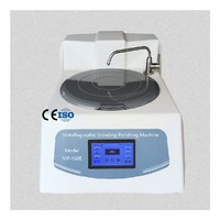 Máquina Pulidora y Amoladora de Muestras Metalúrgicas de Operación Manual MP-160E, Pulidora de Muestras de Disco Único con Rodamiento