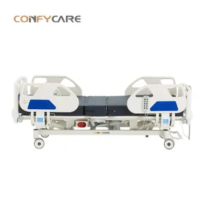 Coinfycare JF-D49 New Technology Hospital Furniture Icu Bed 5-function Electric For ICU Room