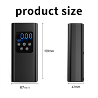 Gonfleur de pneus portable, pompe à air sans fil, manomètre numérique, ABS, monocylindre pour voitures, motos, vélos