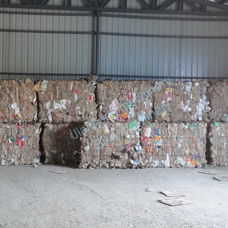 Waste Cardboard Baler Machine Full Automatic Horizontal Hydraulic Waste Paper Cardboard Press Machine Baler Machine