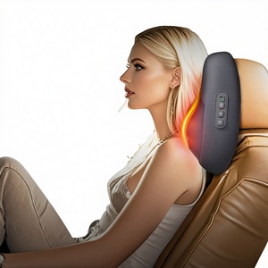 Almohada de Masaje Multifuncional con Carga Eléctrica y Función Musical para Cuello, Caderas y Piernas, con Calor, Amasamiento y Compresa Caliente para la Columna Cervical - Product Image 1