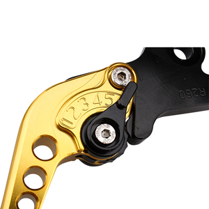 Pour <span class=keywords><strong>Vespa</strong></span> frein à tambour Sportique PX Rally V90 <span class=keywords><strong>T5</strong></span> PX LML PK ET3 Primavera CNC leviers de frein d'embrayage courts réglables - Product Image 6