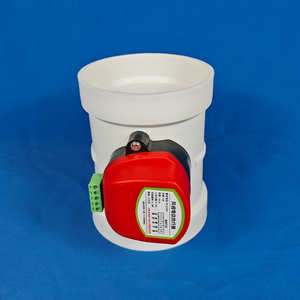 <strong>HVAC</strong> System PP/PVC Plastic Motorized <strong>Damper</strong> air Venting Volume Control <strong>Damper</strong> for Office Building - Product Image 4