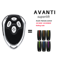 Télécommande de porte de garage AVANTI Superlift, émetteur à code roulant AVANTI 433,92 MHz, clé 4 canaux