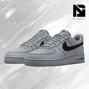 Nike Air Force 1 '07 Lv8 'wolf Grey Black' Zapatillas informales de alta calidad para hombre, zapatos informales Air Force - Product Image 2