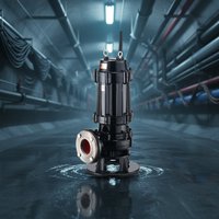 Pompe à eaux usées submersible verticale monophasée 220V 3 hp pour le drainage