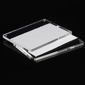 Claro A1 A2 A3 A4 tamaño doble cara transparente montaje en pared acrílico sándwich póster marcos de fotos - Product Image 2