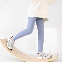Vente en gros de vêtements d'entraînement doux et hautement extensibles pour enfants leggings de sport respirants et minces en nylon pour enfants pantalons de yoga pour enfants leggings de yoga pour enfants