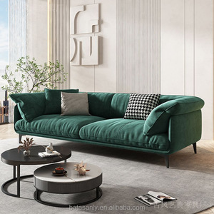 โซฟาหนังอิตาลีสำหรับห้องนั่งเล่นโซฟาดีไซน์ล่าสุด - Product Image 5