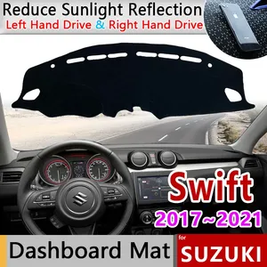 For Suzuki <strong>Swift</strong> A2L 2017-2021 <strong>Dashboard</strong> <strong>Cover</strong> 2018 Dashmat Car Board Mat Carpet Exterior Accessories with Sunshade Cushion Cape - Product Image 2
