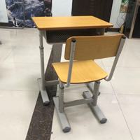 Nouvelle conception de mobilier scolaire pliable et réglable, ensemble table et chaise pour un seul élève