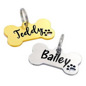 Reasonable Price Free Design Best Quality Pet Id <strong>Tags</strong> <strong>Supplier</strong> Personalized Custom Metal Anti-lost Pet Name Qr Code Dog <strong>Tags</strong> - Product Image 6