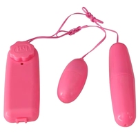 Vente en gros d'usine, œufs vibrants doubles pas chers, mini vibromasseur pour femme