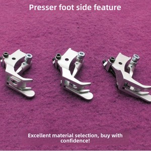 Accesorios de Costura para Máquinas Industriales: Prensatelas de Cuchilla Izquierda/Derecha <span class=keywords><strong>1510</strong></span> con Engranaje Metálico para Uso Doméstico, Muebles, Sofás y Fábricas (Sincronizado) - Product Image 2