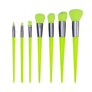 2024 Make-Up Schlussverkauf günstig Neon beste Qualität neue Make-Up Pinsel-Set weiche Synthetische Kosmetik professionelle Schönheit Make-Up Pinsel