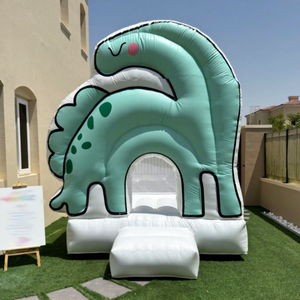 บ้านลมเป่าลมรูปไดโนเสาร์สำหรับเด็กเล่นกลางแจ้งแบบเชิงพาณิชย์ - Product Image 1