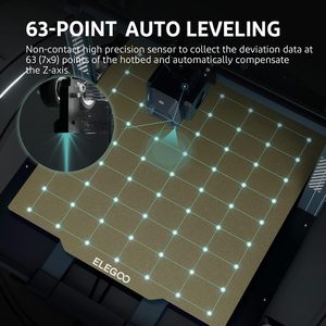 For Elegoo Neptune 3 Max 3D Printer Fully Automatic High-Speed High-Precision Industrial FDM Extruder High-Speed Leveling <b>PLA</b> - Product Image 4