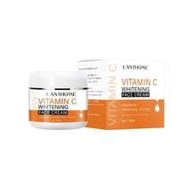 Crème Visage Éclaircissante à la Vitamine C Naturelle et Biologique Unifie le Teint Améliore la Rugosité et les Rides Hydratant Beauté