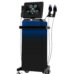 Appareil professionnel de microneedling électrique M8 à radiofréquence dorée 8 fréquences, en ABS, pour usage domestique en UE, raffermissement cutané, lifting facial et corporel - Product Image 1