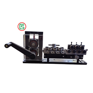 2mm, 4mm ve 6mm Metal tel malzemeler için 14 tekerlekli el krank hassas düzleştirici - Product Image 5