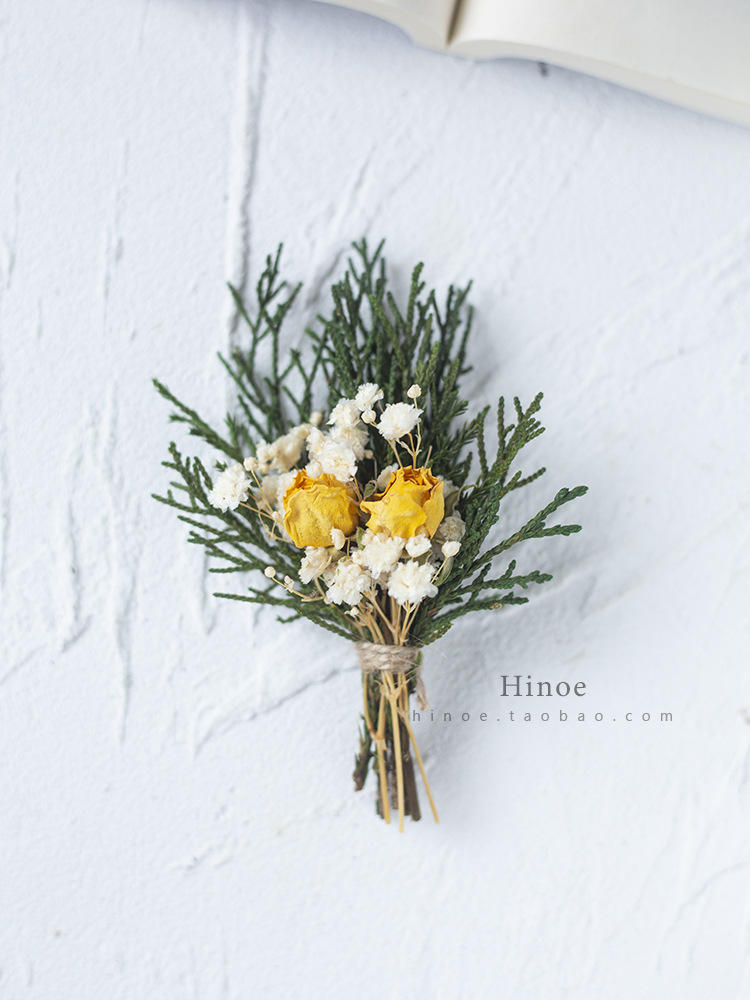 ช่อกุหลาบต้นสนและไซเปรสหมายเลข3 (ขนาด8-11ซม.)