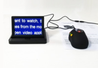 Mouse magnifier, electronic magnifier, digital magnifier connects to TV, PC