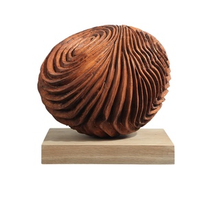 Sculpture moderne personnalisée <span class=keywords><strong>en</strong></span> <span class=keywords><strong>bois</strong></span> résine de fibre de verre métal artisanat hôtel décor maison oeuvre abstraite sculptée art de bureau <span class=keywords><strong>en</strong></span> <span class=keywords><strong>bois</strong></span> - Product Image 2