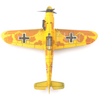 Modèle d'avion en plastique BF109 1:48, jouets militaires, Spitfire, avion de chasse de l'armée, modèle de construction éducatif en plastique, jouets pas chers pour enfants