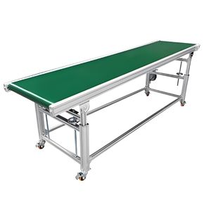 Nieuwe Grote Roestvrijstalen 150Mm Brede Antistatische Uv-Uithardende Transportbandmachine Voor Voedselkwaliteit - Product Image 1