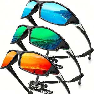 Lunettes de soleil de sport personnalisées avec logo, pour la conduite, la pêche, polarisées UV400, pour hommes - Product Image 1