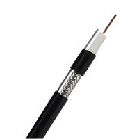 Adaptador de TV Satelital RF Macho-Hembra, Conector Coaxial de Compresión Tipo F para Cable RG11, RG58, RG59, RG6