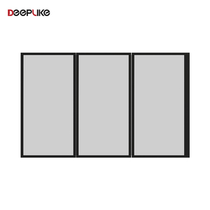 Modern Trackless <strong>Concealed</strong> Glass <strong>Door</strong> Invisible Sliding <strong>Door</strong> Hardware Kit Aluminum Alloy Ghost <strong>Door</strong> - Product Image 6