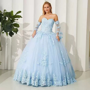Strapless Chiffon Ball Gown Evening Dress With Lace Trim Empire Waistline For Weddings Parties Vintage Style Adult Size 9-24 - Product Image 2