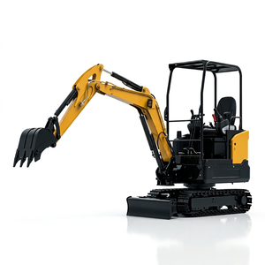 Mini-excavatrice sur chenilles SANY SY16C d'occasion avec moteur Kubota D902, petite machine de terrassement, stock disponible, prix bas - Product Image 1