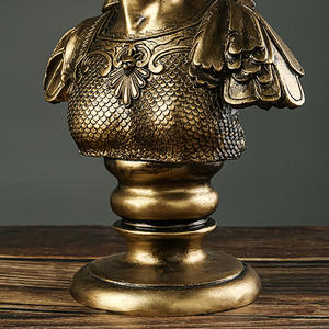 Statue de la déesse Athéna en résine, style rétro européen, ornement artistique créatif pour la maison, le restaurant, le bar, décoration d'inspiration grecque antique, cadeau - Product Image 5