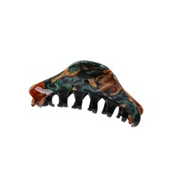 Nouvelle Pince à Cheveux Élégante et Simple en Acétate, Motif Écaille de Tortue, Design Haut de Gamme Fait Main pour Femmes