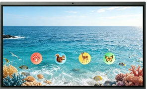 ไวท์บอร์ดอัจฉริยะแบบอินเทอร์แอคทีฟขนาด 75 นิ้ว ความละเอียด 4K Ultra HD ระบบปฏิบัติการ Android Windows โปรเซสเซอร์ 8-Core หน้าจอสัมผัส 20 จุด แผง LED รองรับการแบ่งหน้าจอหลายหน้าต่าง - Product Image 2