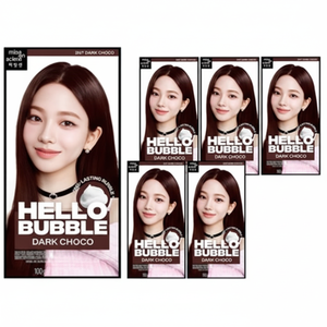 Sconto Mise En Helo Bubble tye Dark Choco Six a base di erbe senza ammoniaca tinture permanenti per capelli per uso domestico e saloni - Product Image 1